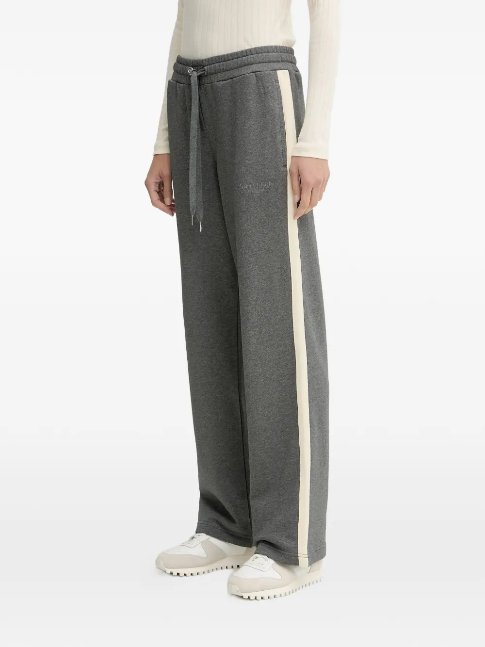 Marc O'Polo side-stripe track pants | Grey | Image 1