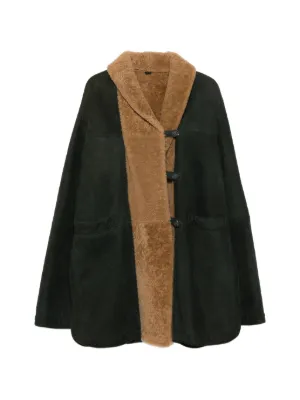 Romeo Gigli Pre-Owned 1996-1997 レザーコート | グリーン | FARFETCH JP