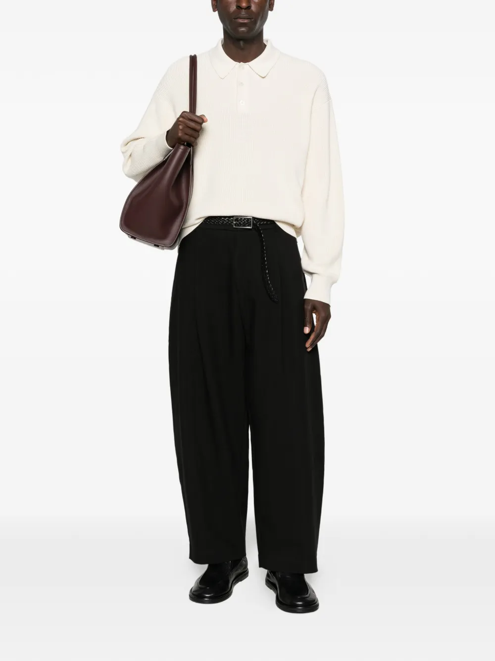 Studio Nicholson pleated trousers | Wide Leg Pants | Image 2
