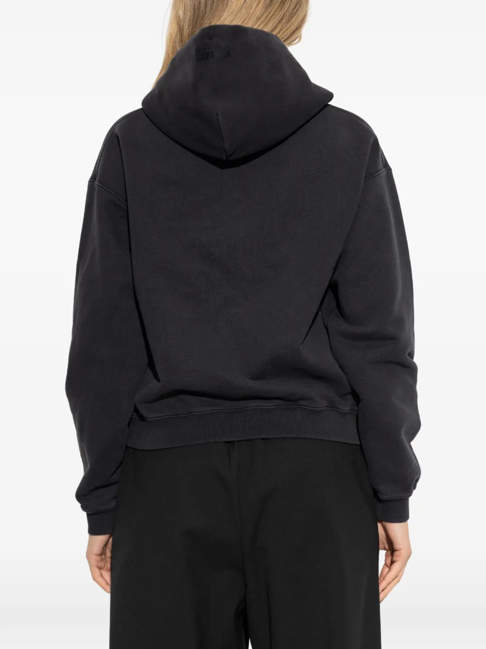 VETEMENTS Hoodie met print Zwart