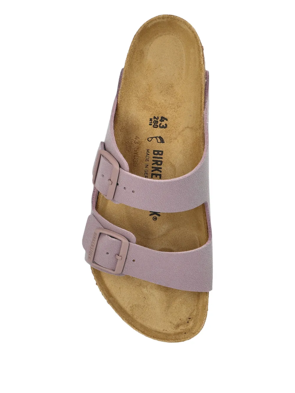 Birkenstock Arizona sandalen met gesp Paars