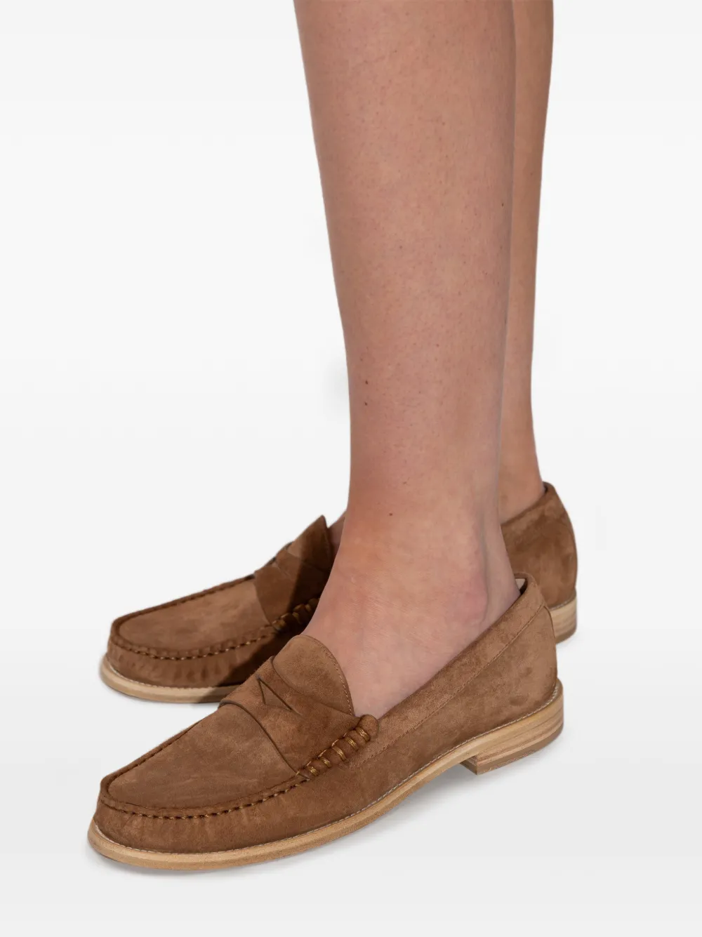 Stuart Weitzman Lottie loafers Bruin