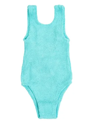 Hunza G Kids Classic Crinkle Swimsuit | Blue | FARFETCH HK