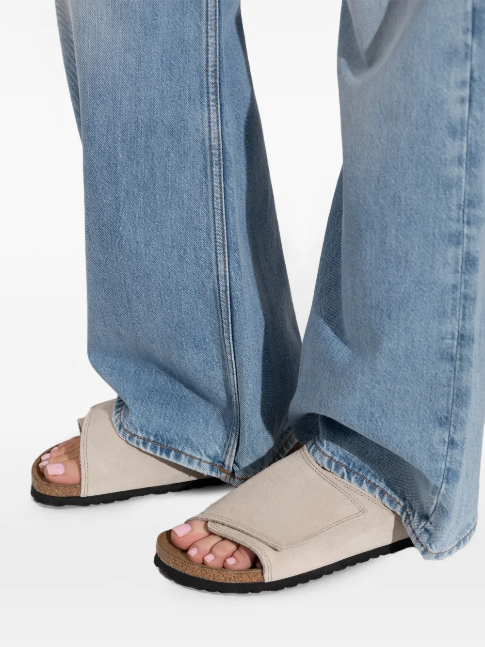 Birkenstock Solana VL スエードサンダル | ニュートラル | FARFETCH JP