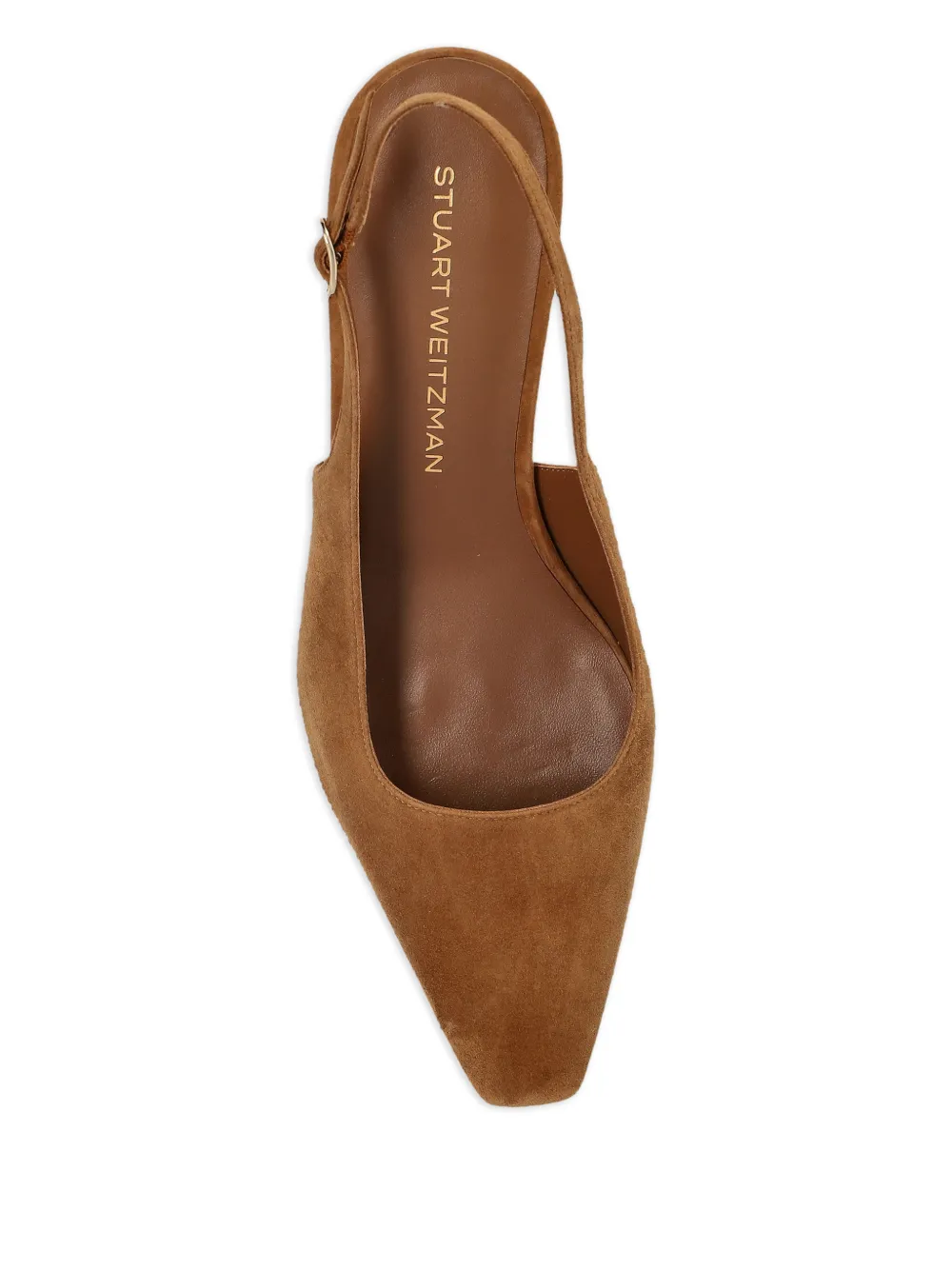Stuart Weitzman Stassi pointed slingback pumps Bruin
