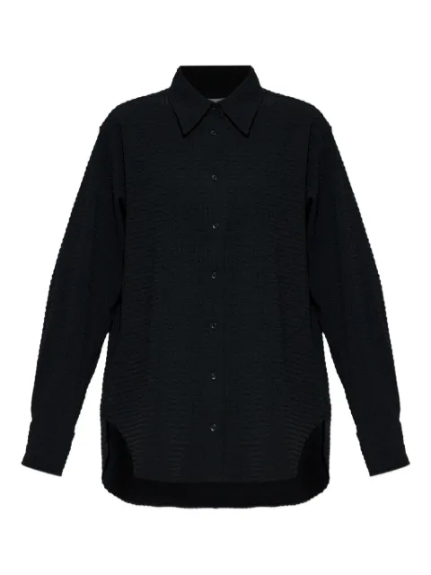 Hunza G oversized seersucker shirt