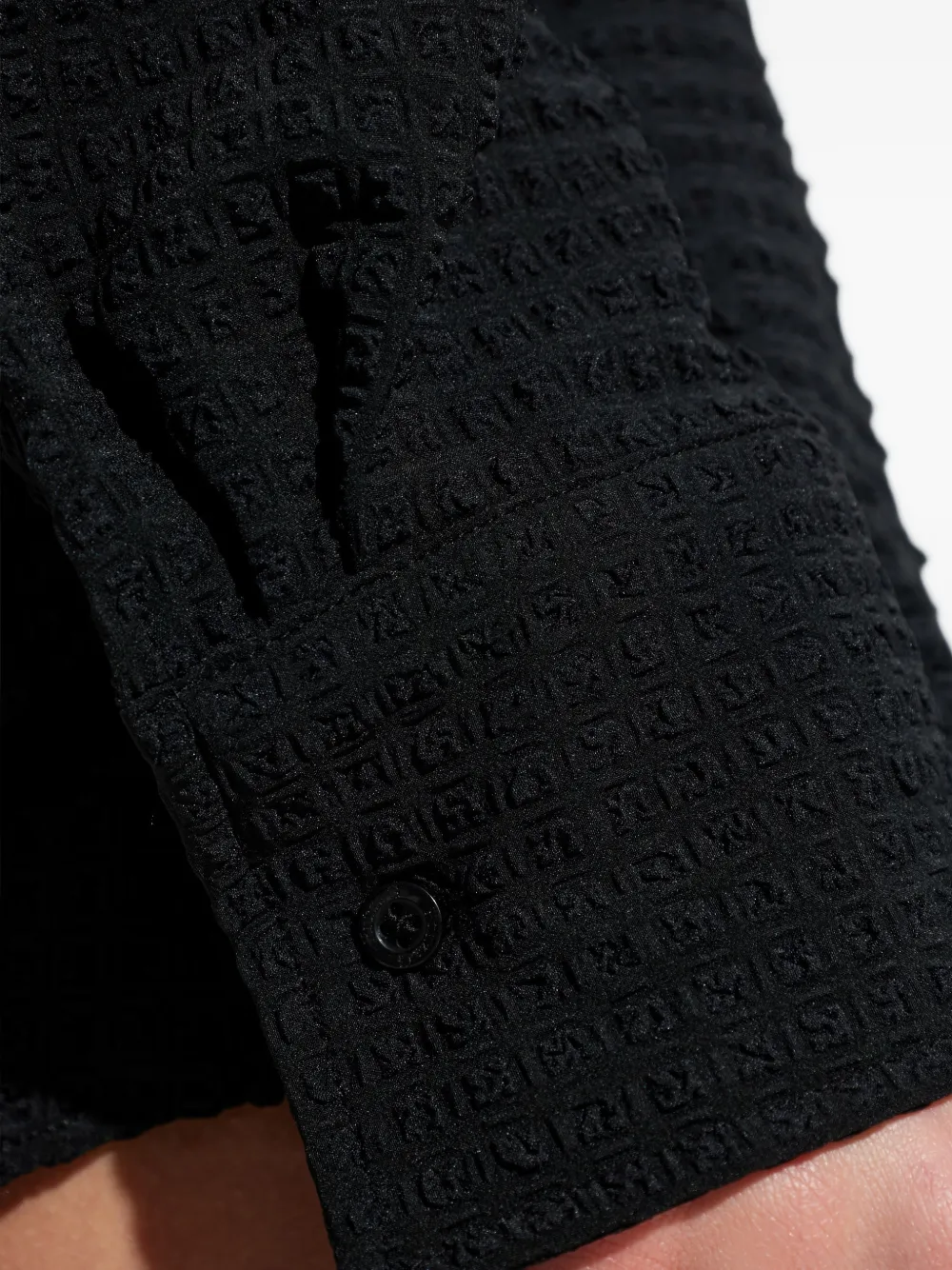 Oversized Seersucker Shirt