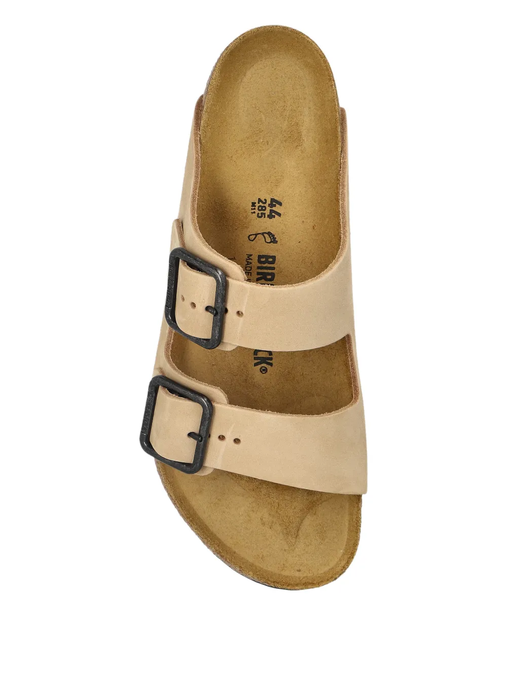 Birkenstock Arizona bandjes met gesp Beige