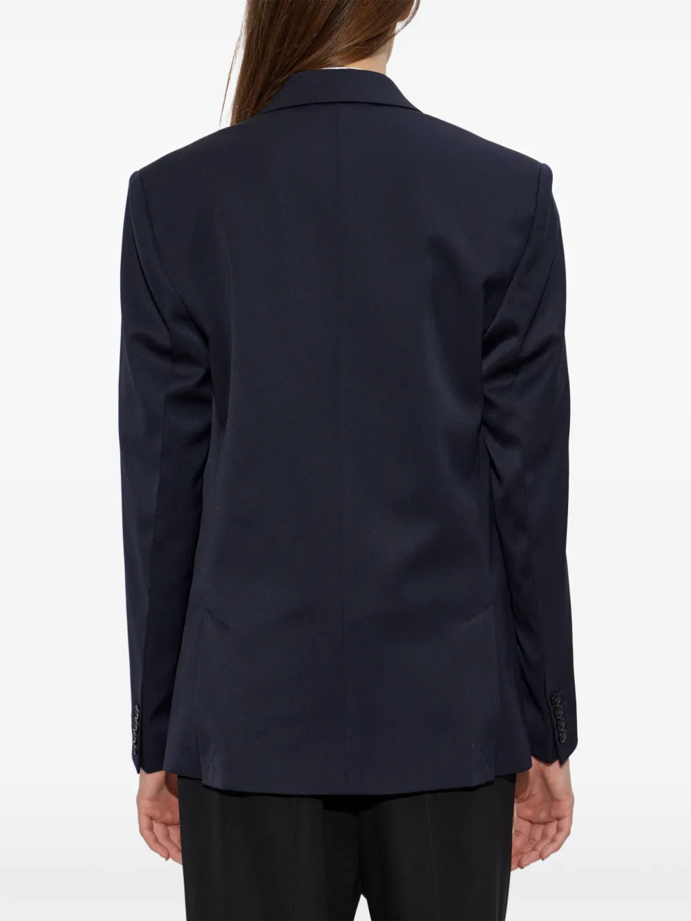 Victoria Beckham Colbert met dubbele rij knopen Blauw