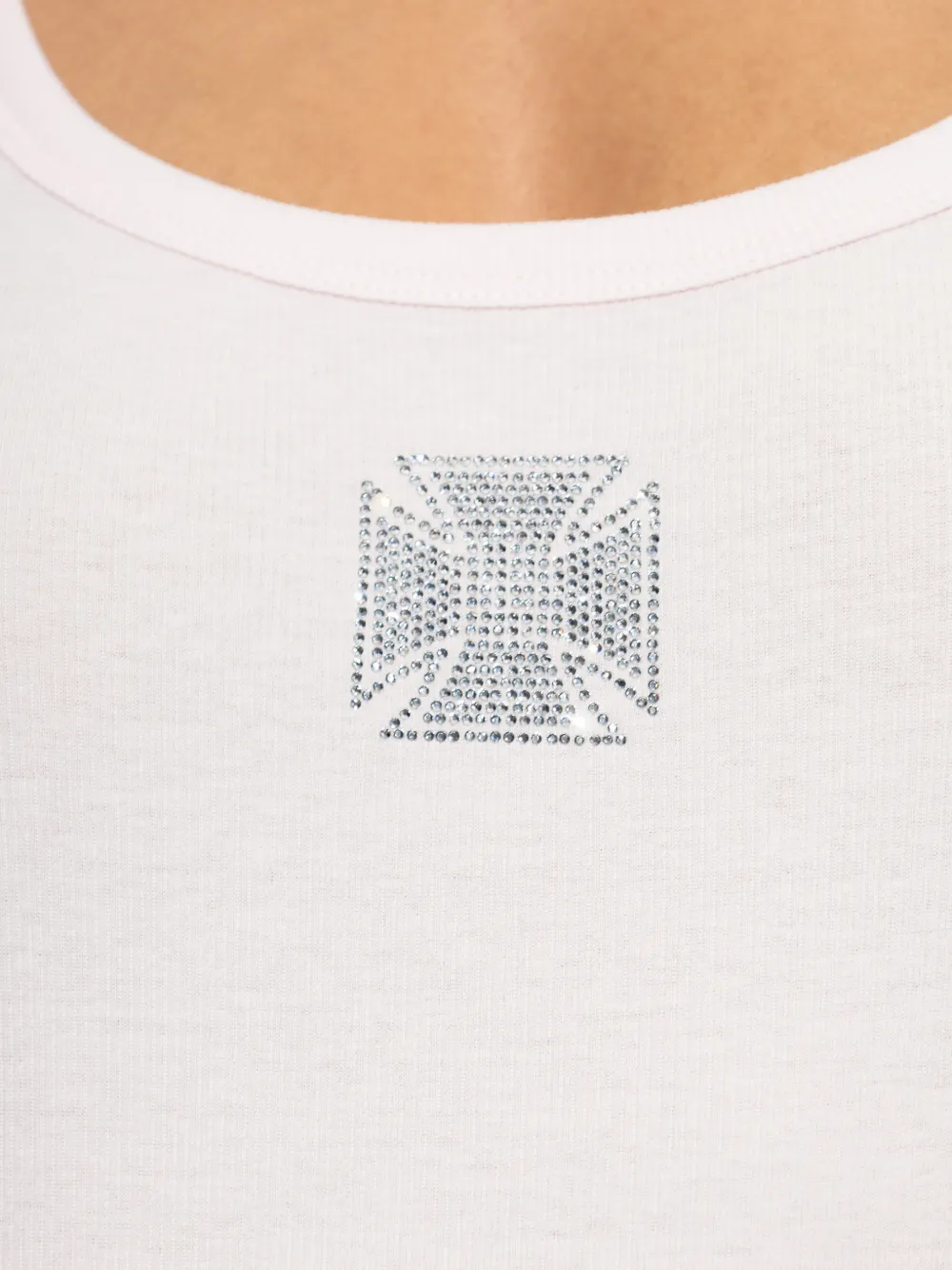 VETEMENTS Tanktop met stras Roze
