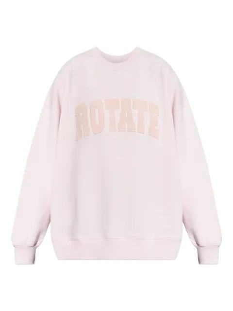 ROTATE BIRGER CHRISTENSEN logo-appliqué sweatshirt