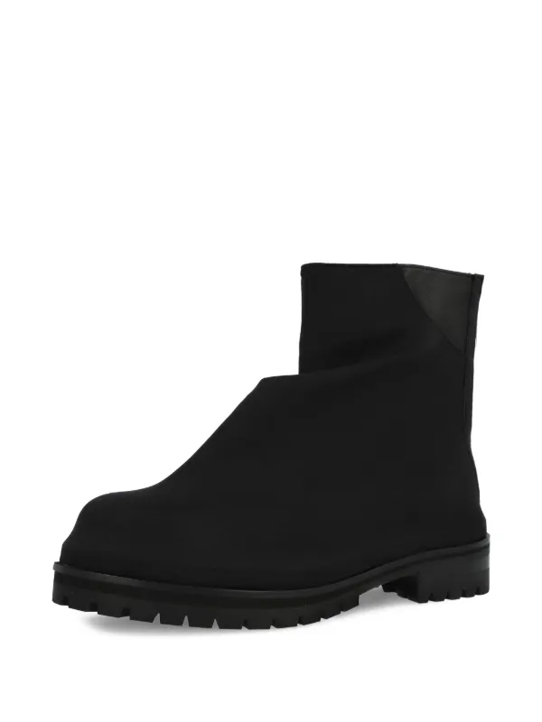 424 Marathon Textured Boots | Black | FARFETCH BH