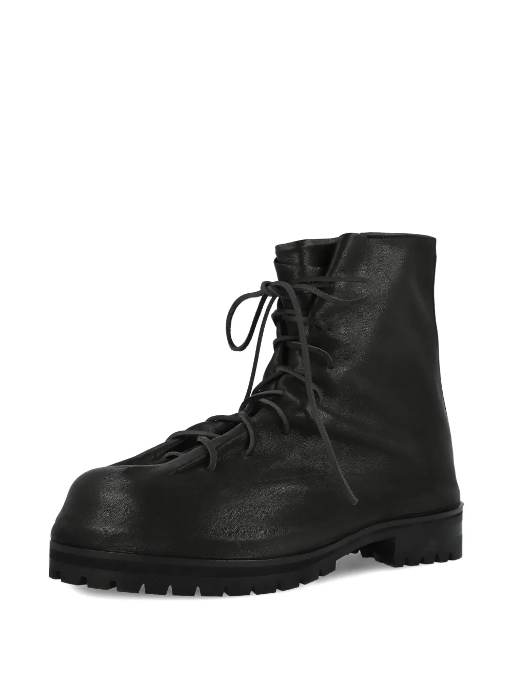 424 Marathon laced zip-up boots | Biker Boots | Image 2