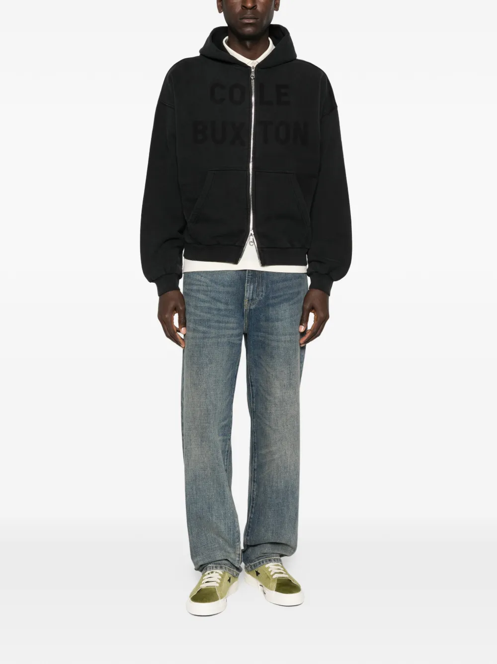 COLE BUXTON logo-print zip-up hoodie | Hoodies | Image 2