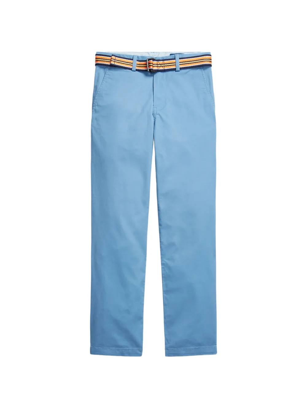 POLO RALPH LAUREN KIDS belted chino trousers - Blue