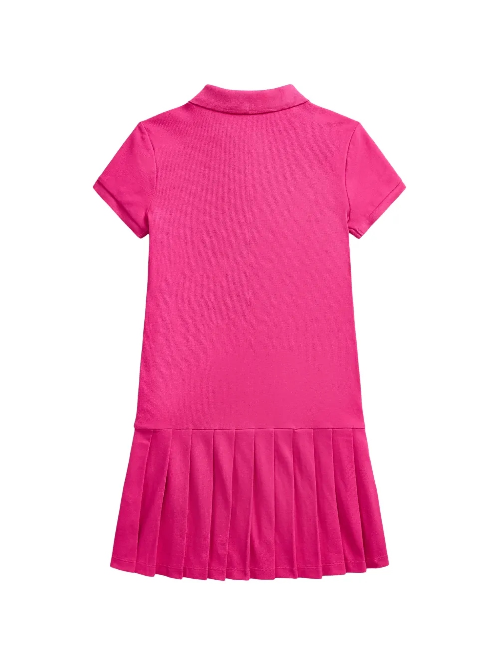 POLO RALPH LAUREN KIDS Geplooide polojurk Roze