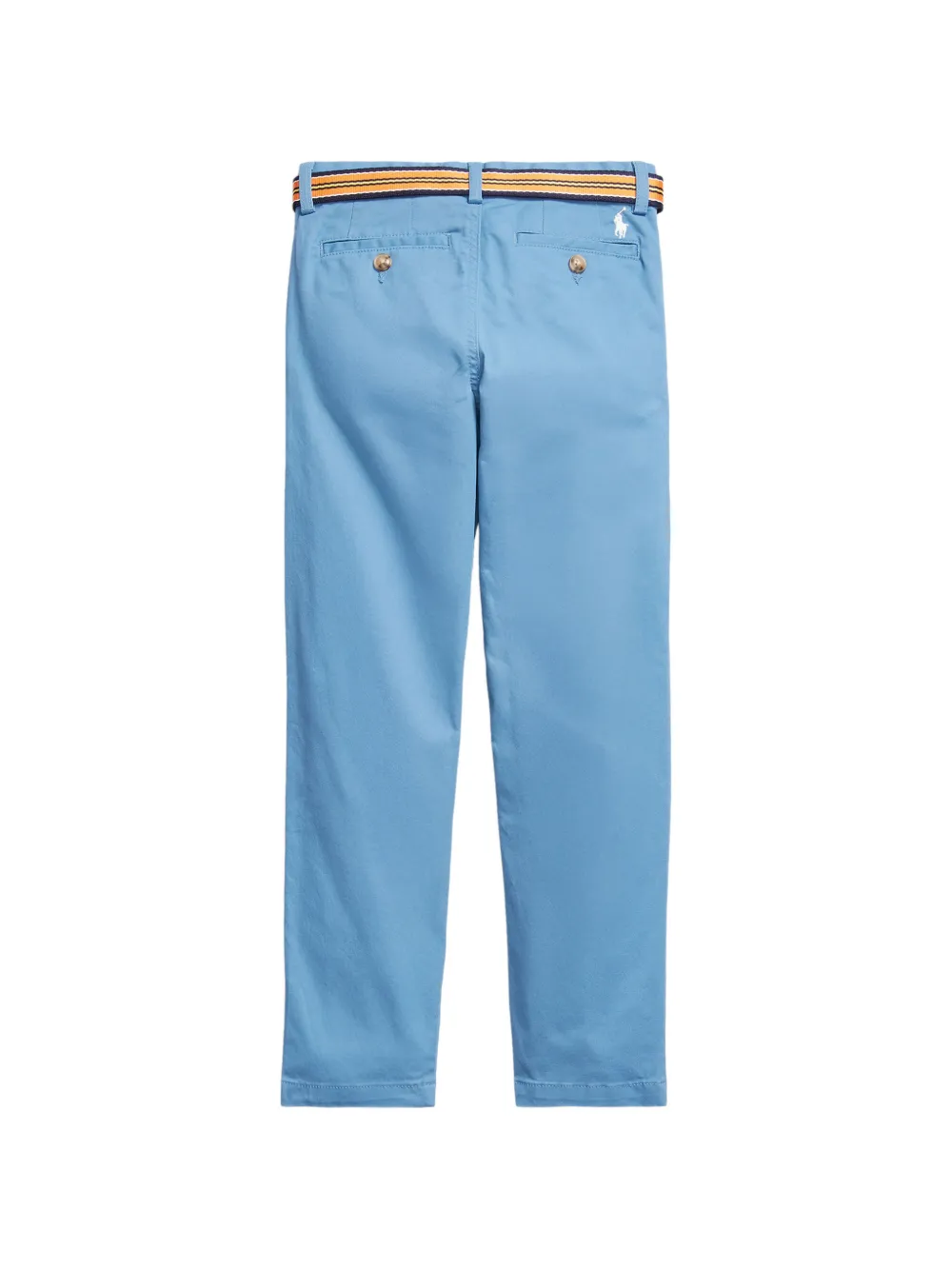 POLO RALPH LAUREN KIDS Broek met geborduurd logo Blauw