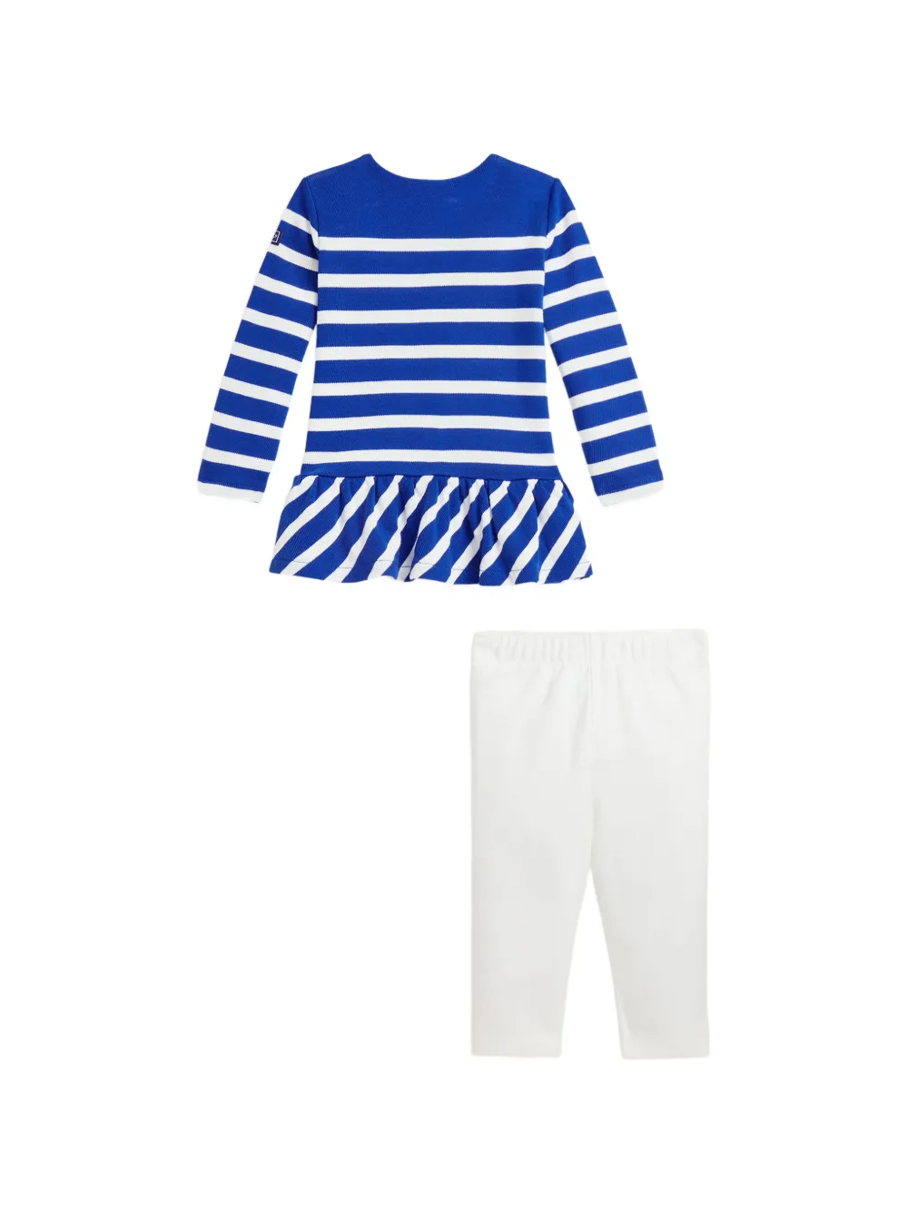 POLO RALPH LAUREN KIDS Gestreept baby trainingspak Blauw