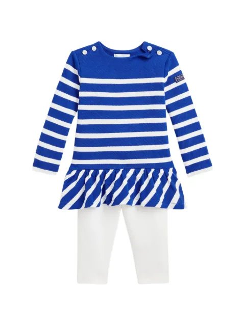 POLO RALPH LAUREN KIDS traje deportivo con rayas estampadas