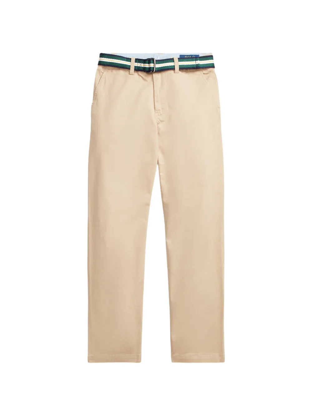 POLO RALPH LAUREN KIDS belted chino trousers - Neutrals