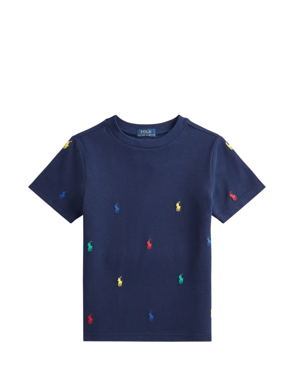 POLO RALPH LAUREN KIDS embroidered Pony T-shirt - Blu