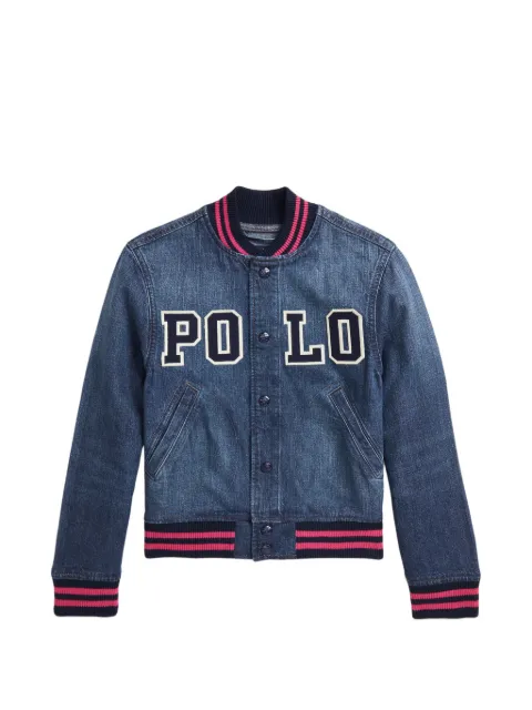 POLO RALPH LAUREN KIDS Geribbeld spijkerjack