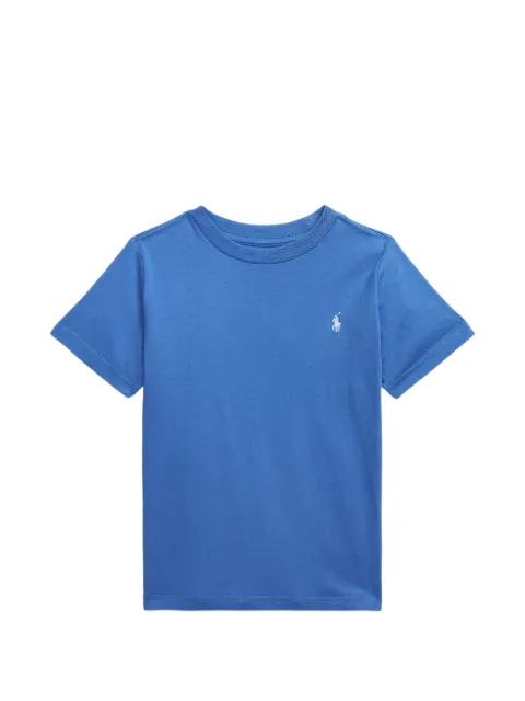 POLO RALPH LAUREN KIDS logo-embroidered short-sleeve T-shirt