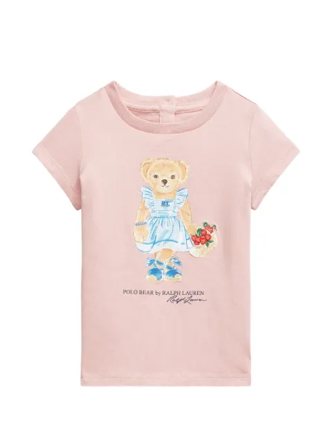 POLO RALPH LAUREN KIDS graphic-print T-shirt