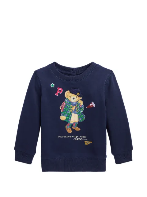 POLO RALPH LAUREN KIDS Polo Bear-print sweatshirt