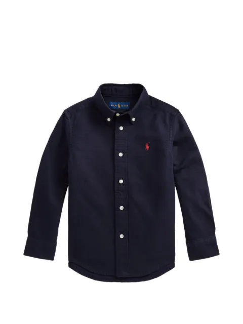 POLO RALPH LAUREN KIDS chemise à détail de logo
