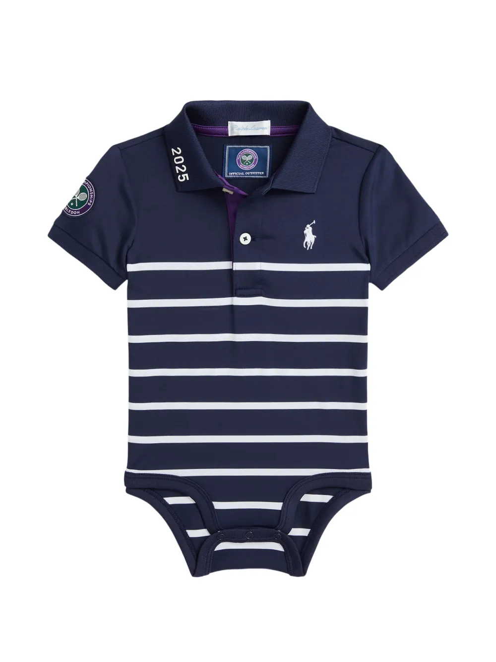 POLO RALPH LAUREN KIDS x Wimbledon striped body - Blu