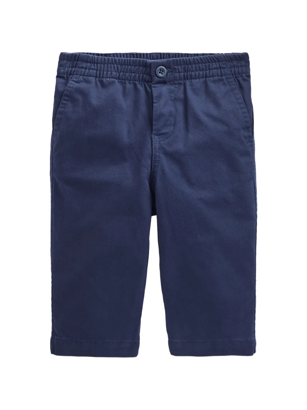 POLO RALPH LAUREN KIDS elasticated-waistband logo-embroidered trousers - Blu