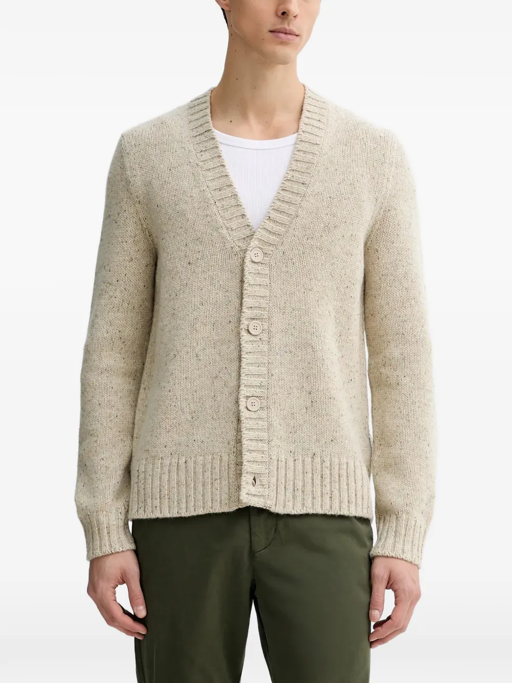Marc O'Polo button-fastening cardigan - Toni neutri