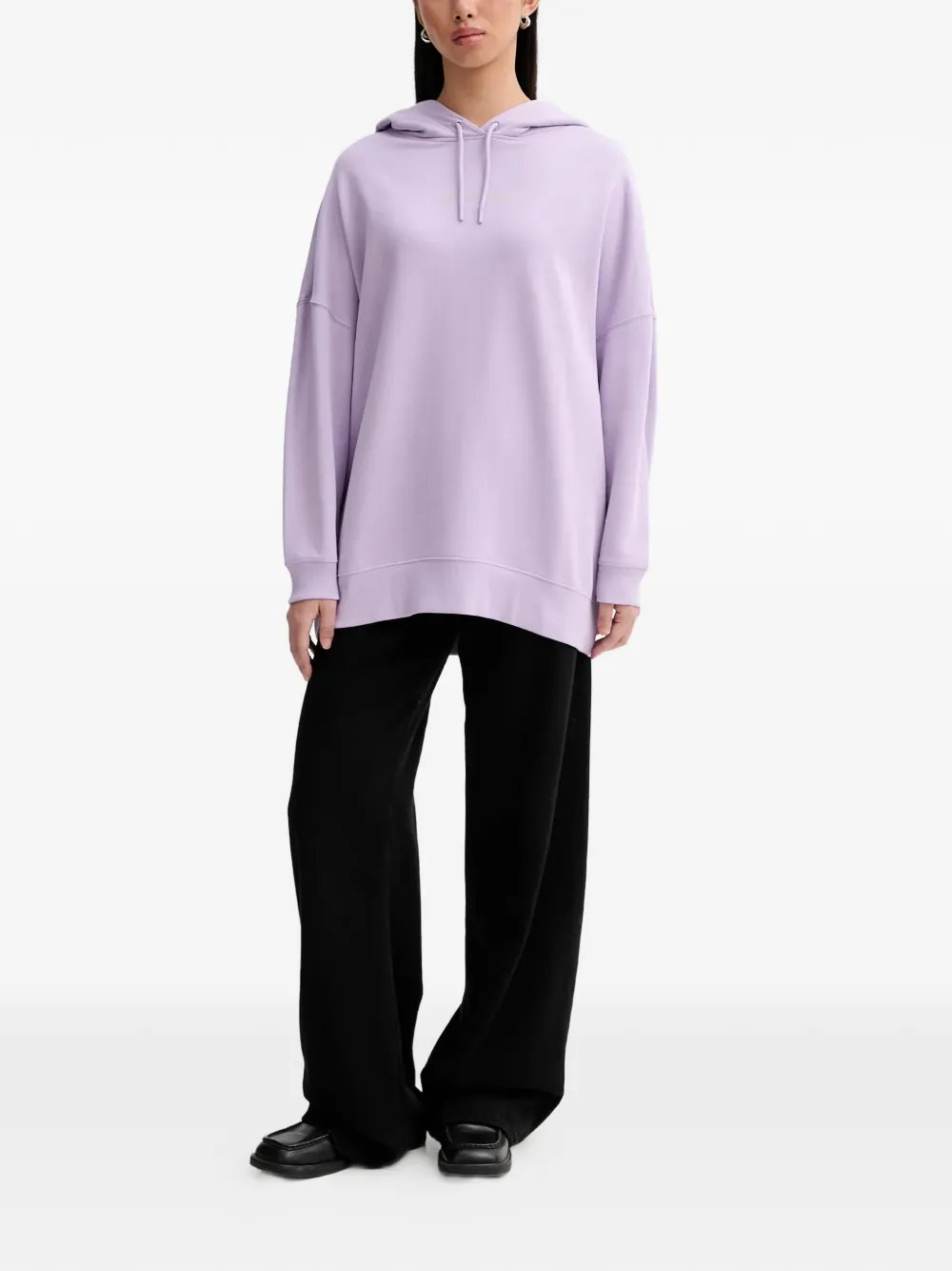 Marc O'Polo floral graphic hoodie - Paars