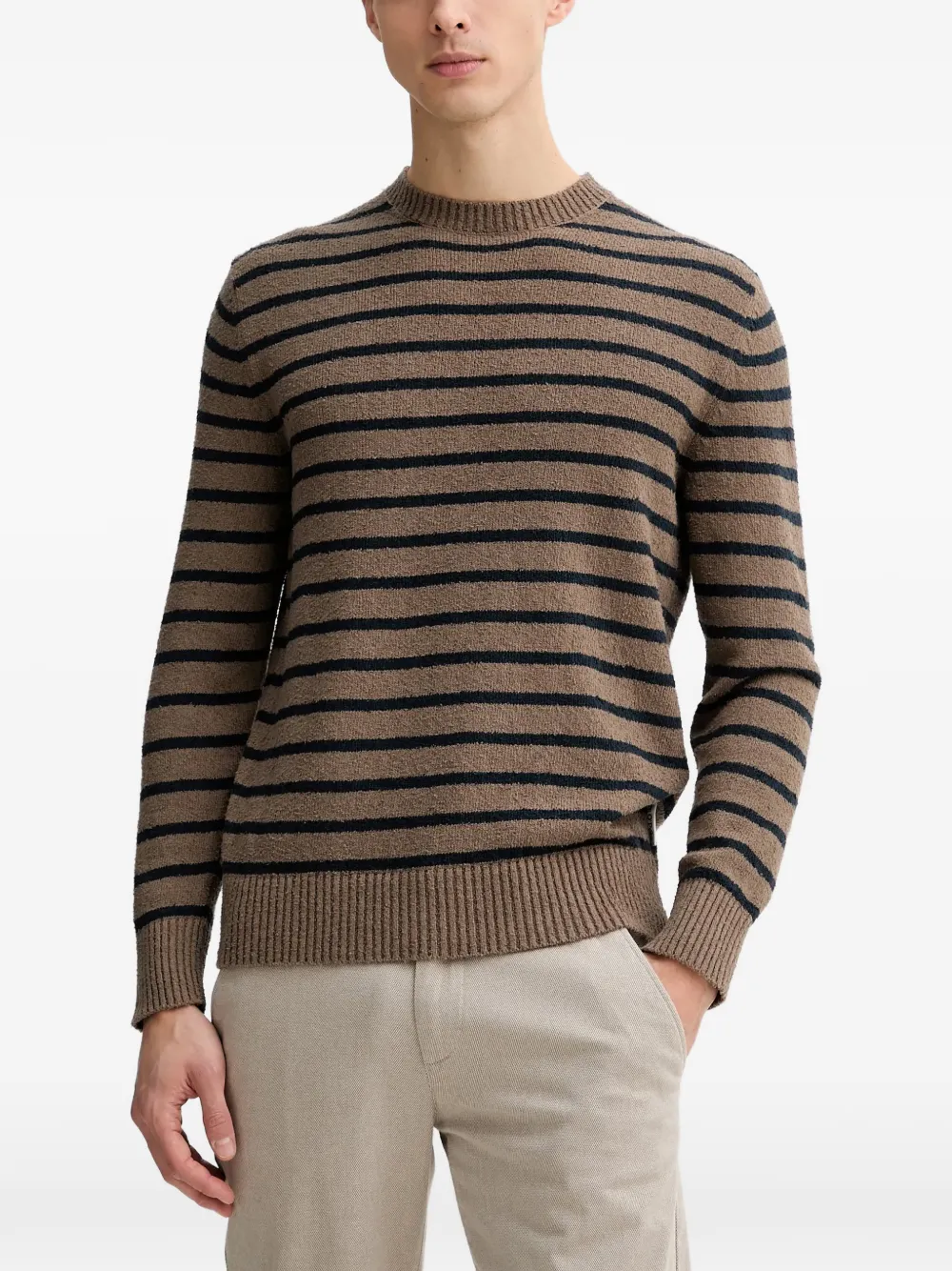 Marc O'Polo striped sweater | marrón | Image 1