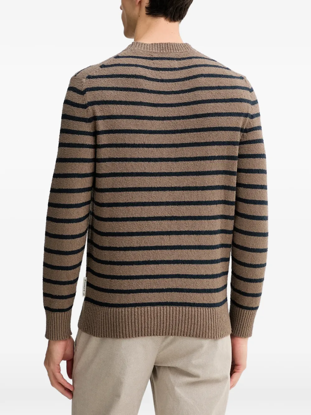  Marc O'polo Pull à Rayures - Marron 