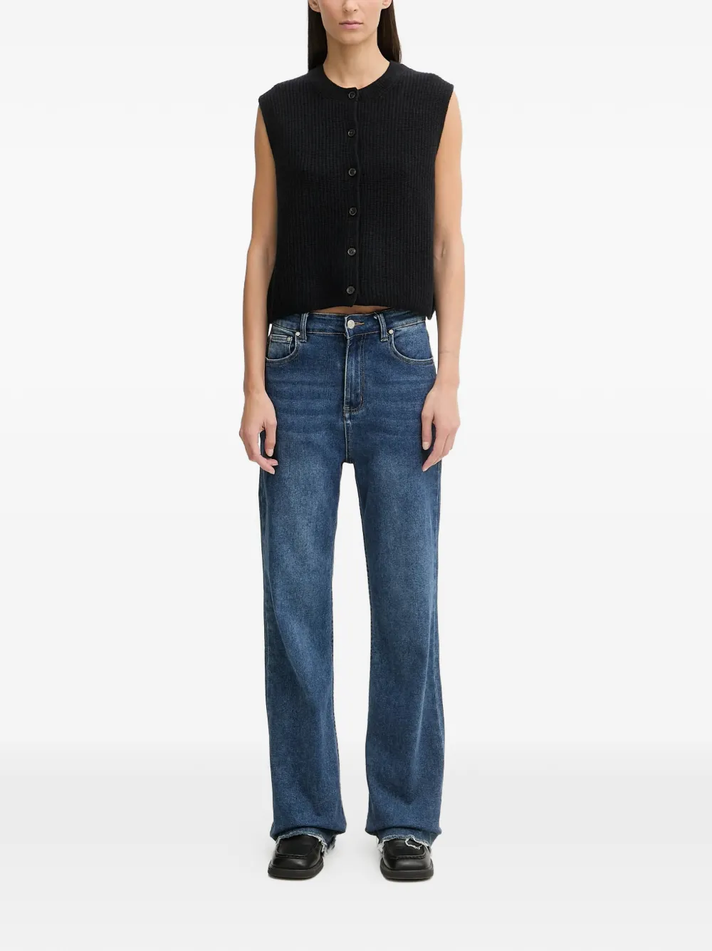 Marc O'Polo button sleeveless top | T-Shirts & Jersey Shirts | Image 2