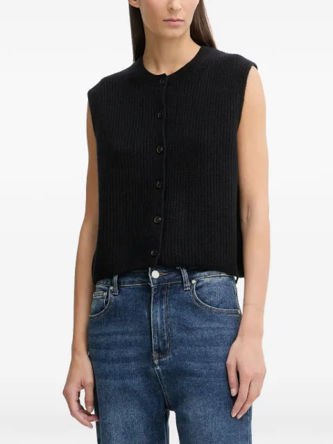 Marc O'Polo button sleeveless top