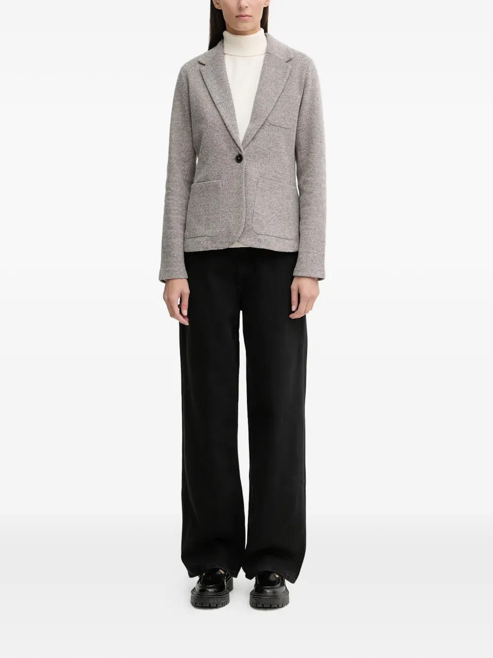  Marc O'polo Patch-pocket Button-fastening Jacket - Grey 