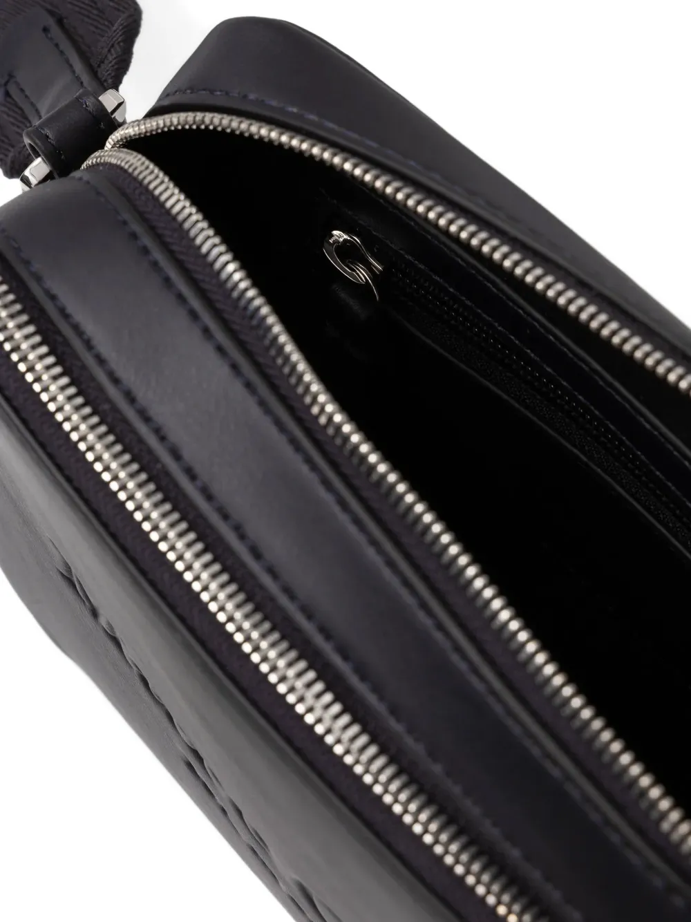 Embossed-Logo Zip Bag