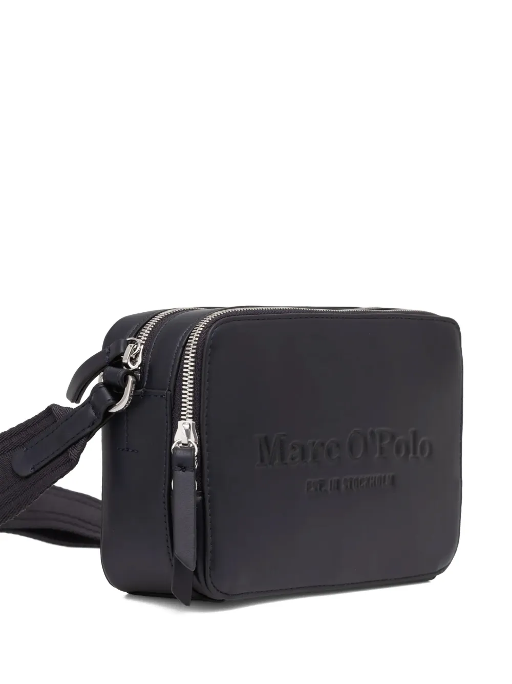 Embossed-Logo Zip Bag