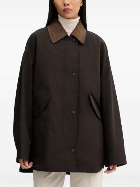 Marc O'Polo corduroy-collar jacket