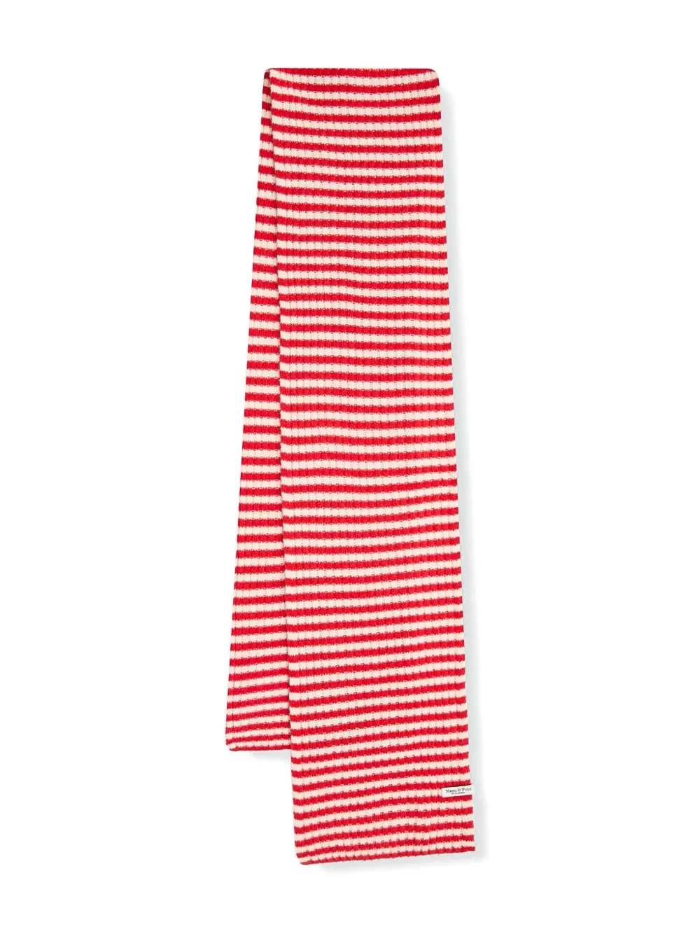 Marc O'Polo striped scarf | Red | Image 1