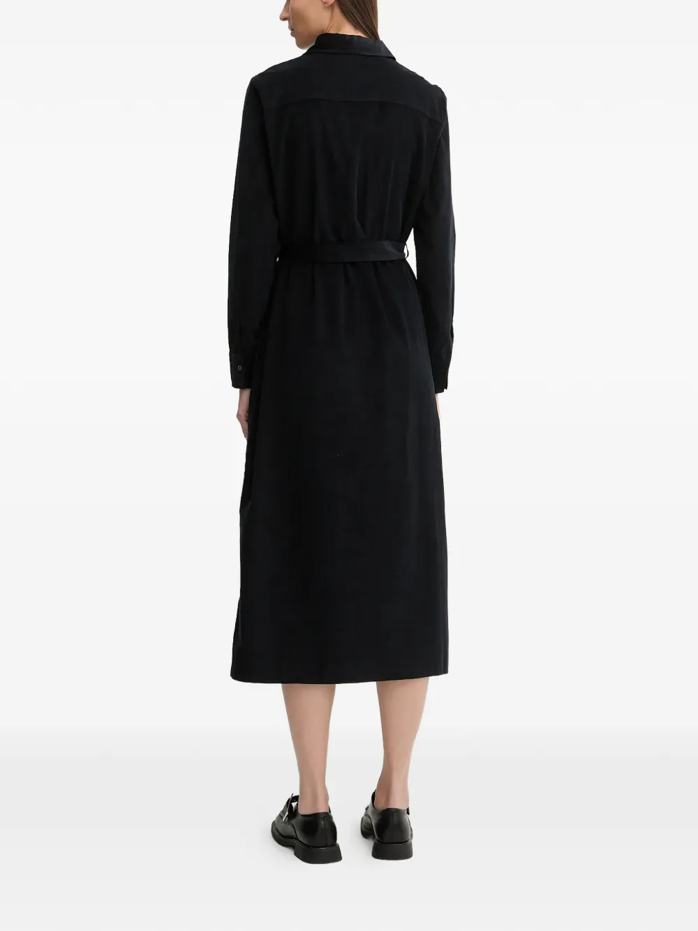Marc O'Polo Midi-jurk met ceintuur Blauw