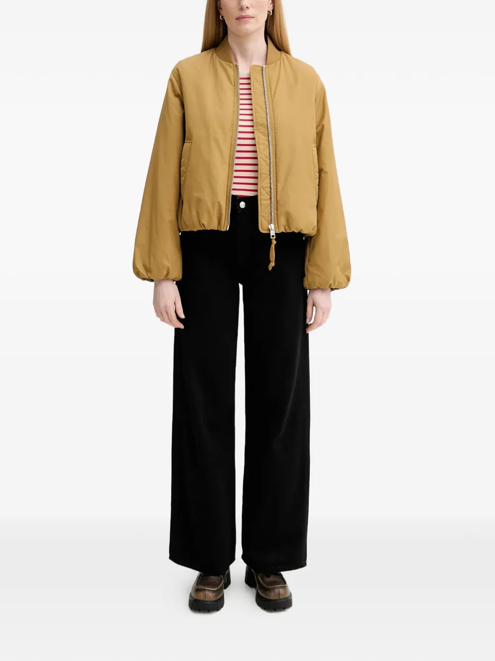  Marc O'polo Zip-fastening Bomber Jacket - Neutrals 