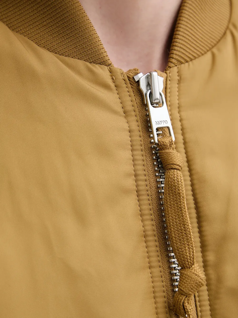 Marc O'Polo Bomberjack met rits Beige