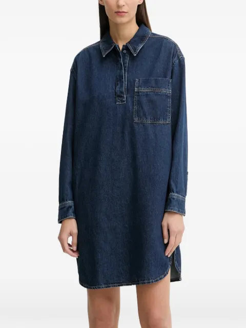 Marc O'Polo collar pocket mini dress