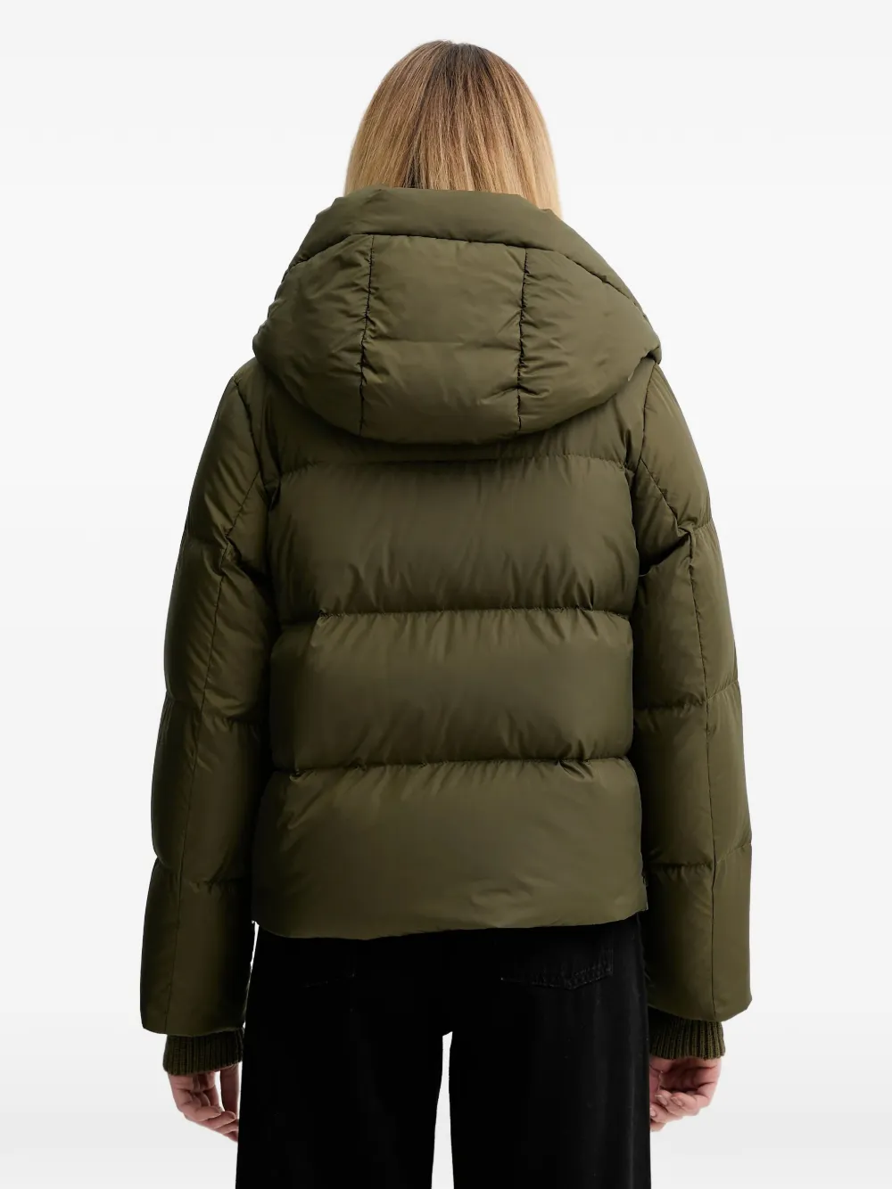  Marc O'polo Hooded Padded Jacket - Green 