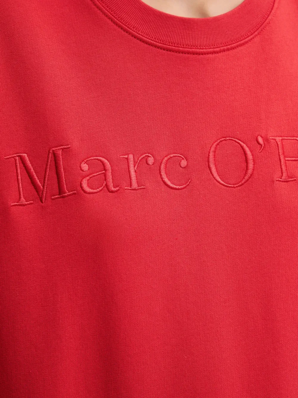 Marc O'polo Logo Sweatshirt In Red
