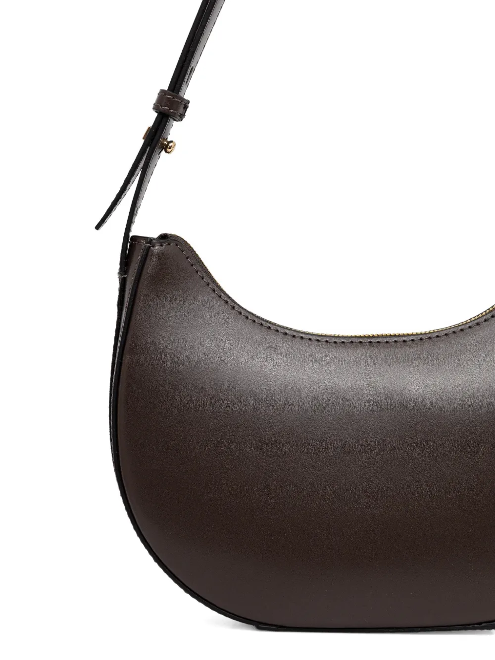 Topstitched Zip Bag